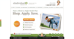 Desktop Screenshot of eindividualhealth.com